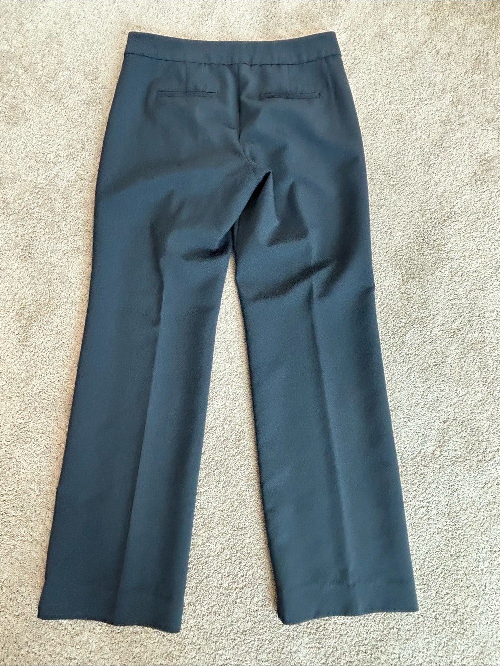 Banana Republic slate blue military pants button detail Sz 8 - Picture 3 of 11